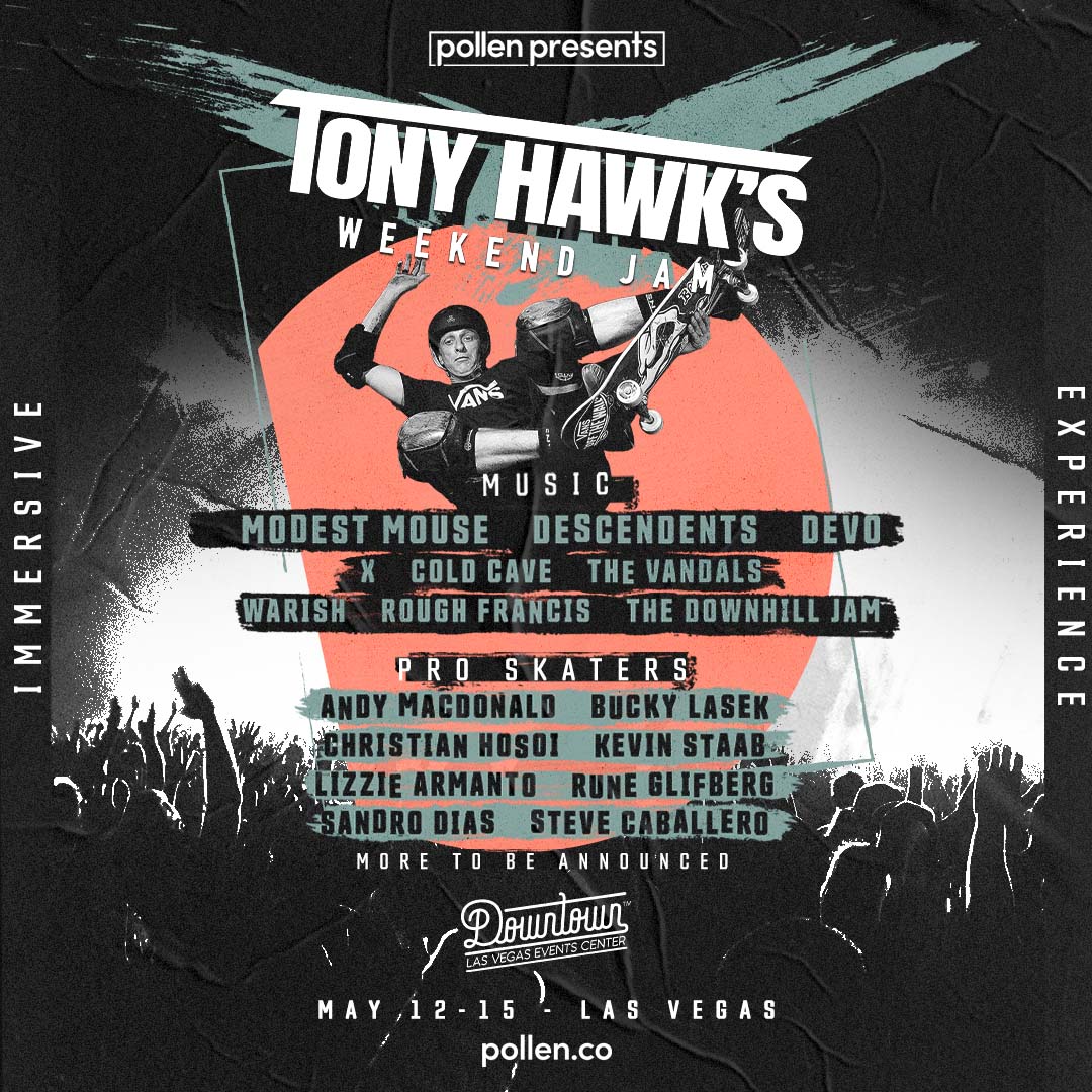 Tony Hawk Taps Modest Mouse, Descendants & DEVO for Las Vegas Event –  Billboard